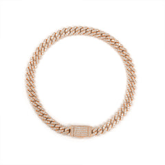 CRM 7mm Iced Out Miami Cuban Bracelet