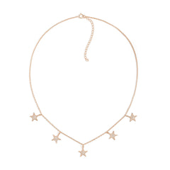 CRM Twinkle Stars Diamond Necklace