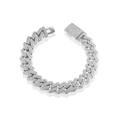 CRM 13mm Iced Out Cuban Bracelet