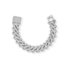 CRM 21mm Curbed Cuban Bracelet