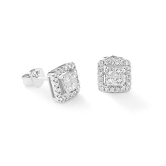 CRM Princess Brilliance Stud Earrings