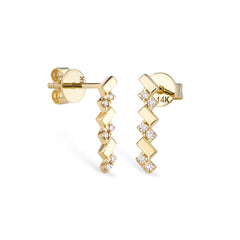 CRM Simply Chic Diamond Earrings