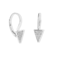 CRM Trendsetter's Arrow Diamond Earrings