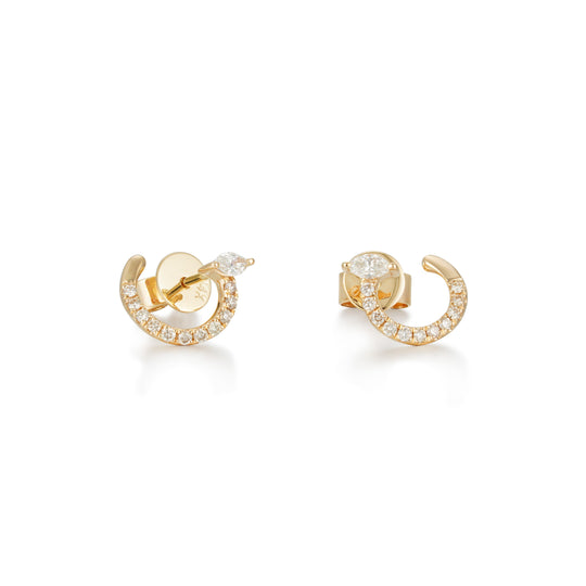 CRM Marquise Mirage Diamond Earrings