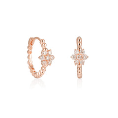 CRM Blossoming Bling Diamond Earrings
