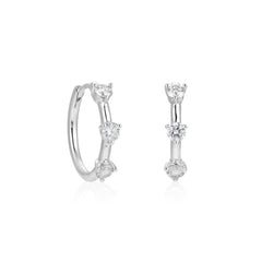 CRM Trio Diamond Earrings