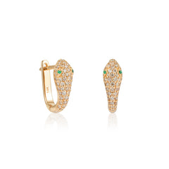 CRM Diamond Serpent Earrings