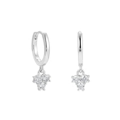CRM Shimmering Trio Diamond Earrings