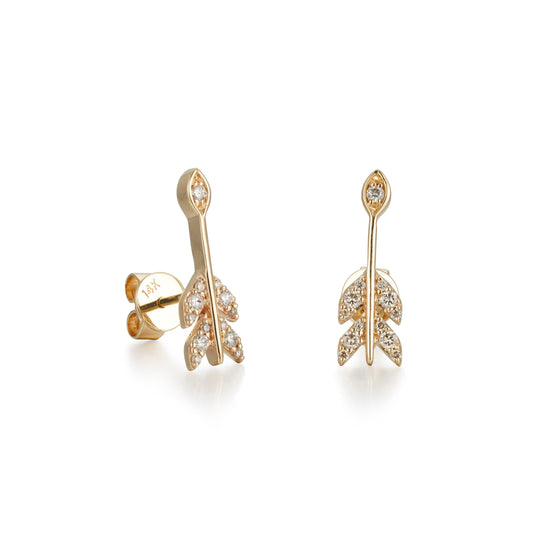 CRM Playful Pointers Diamond Earrings