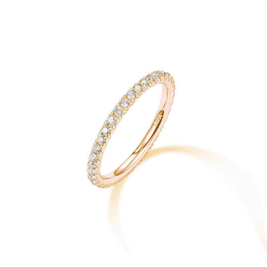 CRM Timeless Sparkle Diamond Eternity Band