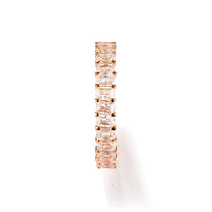 CRM 10 Pointer Emerald Cut Diamond Eternity Band