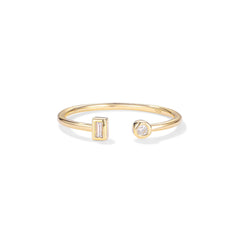 CRM Timeless Duo Diamond Ring