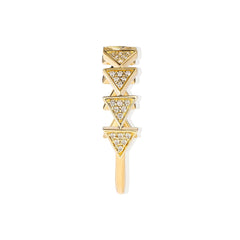 CRM Edgy Diamond Ring