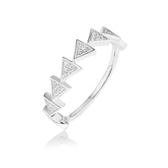CRM Edgy Diamond Ring