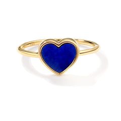 CRM Lazuli Heart Ring