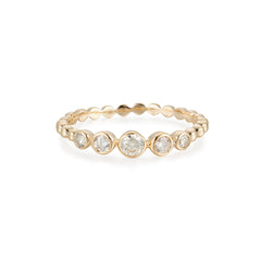CRM Beaded Diamond Ring