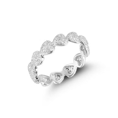CRM Heartfelt Love Diamond Eternity Ring