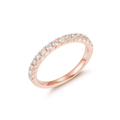 CRM Radiant Reflections Half Eternity Ring