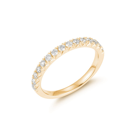 CRM Radiant Reflections Half Eternity Ring