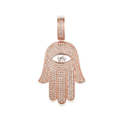 CRM Enlightened Humsa Diamond Pendant