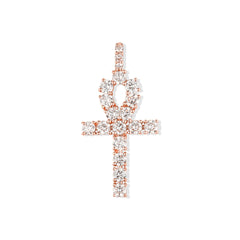 CRM Ankh Diamond Pendant