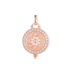 CRM Rangoli Bloom Diamond Pendant