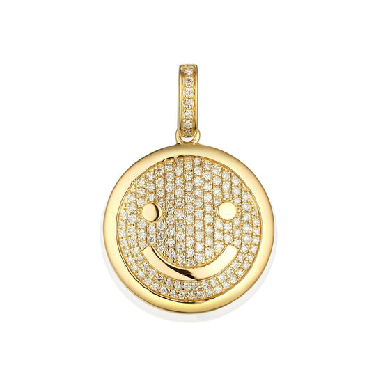 CRM Smiley Diamond Pendant