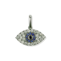 CRM Evil Eye Diamond Pendant