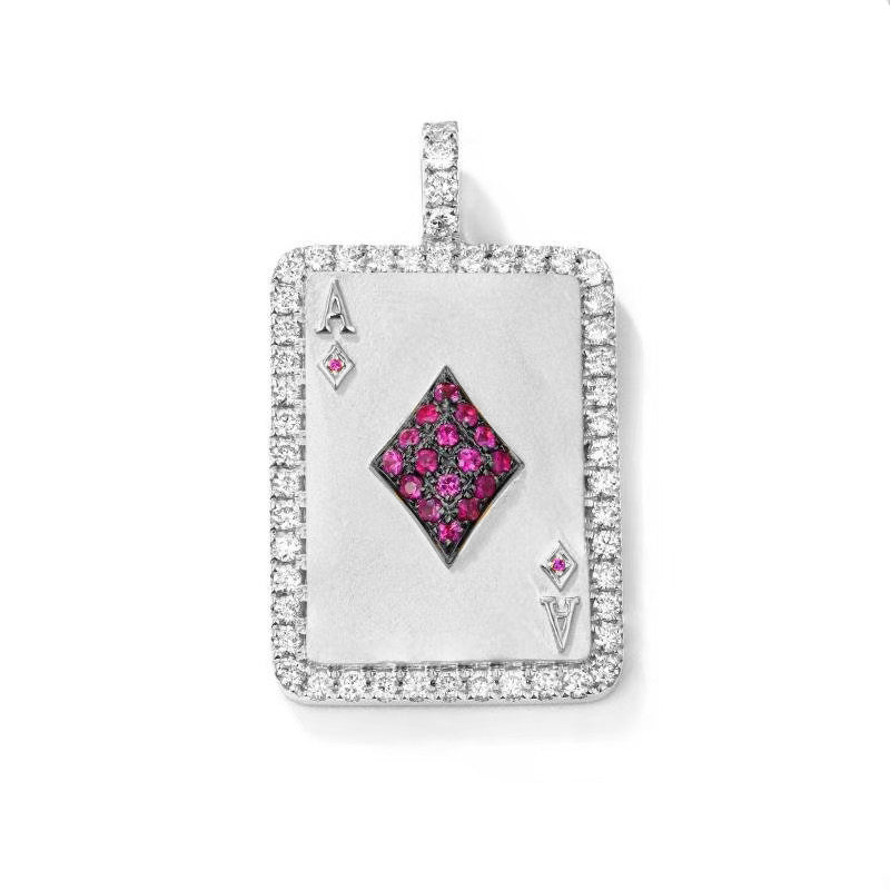 Ace Elegance Jewelry Design By Ace Ace Of Bling Card Pendant CRM