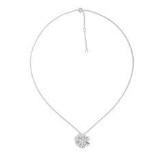 CRM Blossoming Flower Diamond Pendant