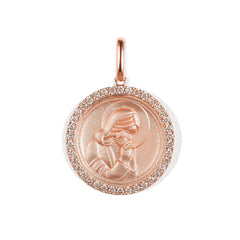 CRM Praying Jesus Diamond Pendant