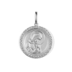 CRM Praying Jesus Diamond Pendant