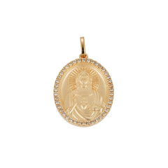 CRM The Heart of Jesus Diamond Pendant