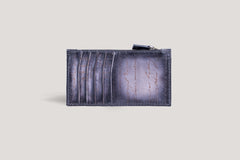Zipper Card Holder Grey