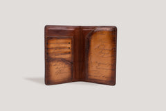 Passport Case Honey Brown