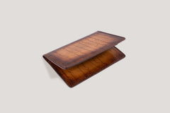 Passport Case Honey Brown