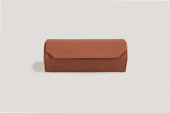 Hexagon Watch Roll - Togo Camel for Three Watches