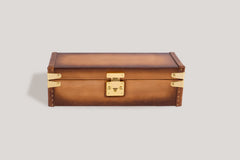 Petra Watch Case - Patina Camel