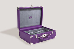 Watch Trunk Saffiano Purple for 30 Watches