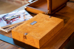 Artos Watch Case - Master Edition Patina Honey Brown