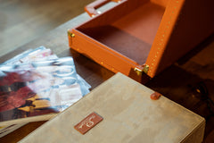 Artos Watch Case - Master Edition Togo Orange