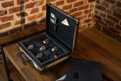 Artos Watch Case - Master Edition Parchment Patina Grey