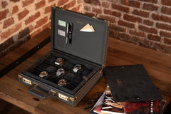 Artos Watch Case - Master Edition Togo Dark Grey