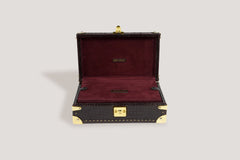 Petra Watch Case for Eight Watches Alligator Brown