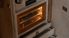 Bosphorus Watch Winder Trunk - Patina Honey Brown