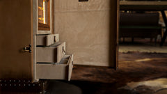 Bosphorus Watch Winder Trunk - Patina Honey Brown
