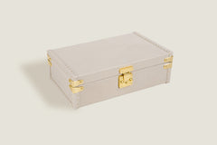 Petra Watch Case - Togo Light Cream
