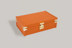 Petra Watch Case - Togo Orange
