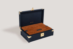 Petra Watch Case - Togo Dark Blue