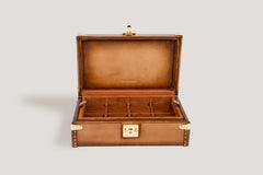 Petra Watch Case - Patina Camel